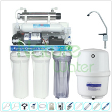 Purificador de agua RO de seis etapas con esterilizador UV